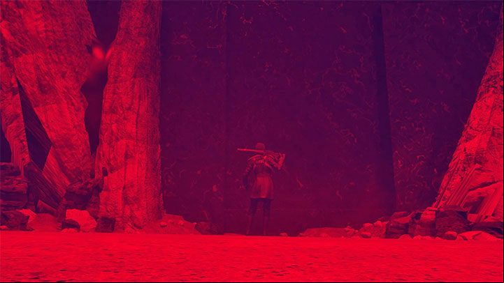Step into the large cavern and approach the distant figure, who turns out to be Helen Marshall, possessed by the hiss, making her your new enemy - Control: The Pyramid - walkthrough - Walkthrough - Control Guide