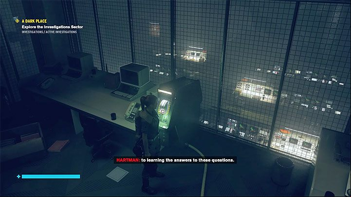Turn right at the earliest opportunity and take the door leading to the larger location called Operations Center - Control AWE: A Dark Place walkthrough - Walkthrough - Control Guide