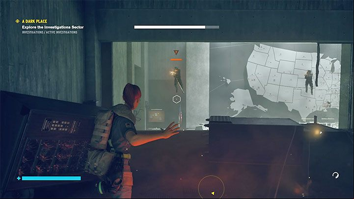Enemies will appear in the central room - Control AWE: A Dark Place walkthrough - Walkthrough - Control Guide
