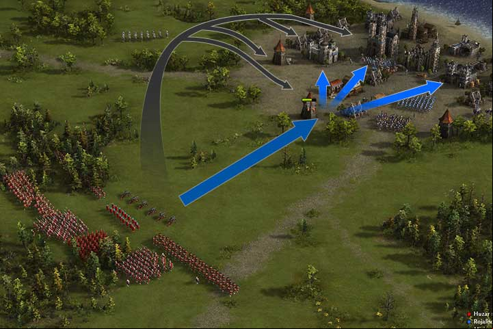 Bombard first, then attack with infantry. - Creation of New Pattern Army | Roundheads versus Cavaliers Campaign - Roundheads versus Cavaliers Campaign - Cossacks 3 Game Guide