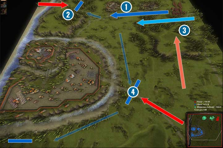 You will face an uneasy task of taking control of a well fortified city - The Siege of Vitebsk - In Distress and Cold, On the Tsars Employ Campaign - Cossacks 3 Game Guide