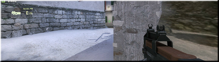 Proceed forward from the spawn area to find a small wall that is also a vantage point for the pathway often used by your enemies - Mission 1 Austria - Missions - CS GO Game Guide