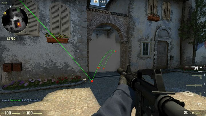 This will create a smoke screen inside the tunnel leading to the Counter-Terrorist Spawn - Inferno | Tournament Maps in CS GO - Tournament Maps in Counter Strike: Global Offensive - CS GO Game Guide
