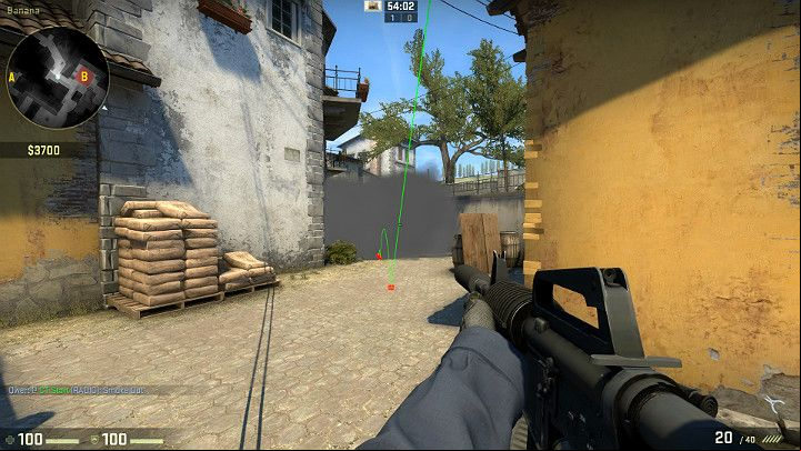 Your grenade will land in the Banana, and the smoke screen will limit vision of Players looking from the direction of the Terrorist Spawn Zone - Inferno | Tournament Maps in CS GO - Tournament Maps in Counter Strike: Global Offensive - CS GO Game Guide