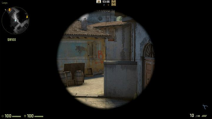 You will have a clear view of enemies moving through the Banana from the direction of bombsite B - Inferno | Tournament Maps in CS GO - Tournament Maps in Counter Strike: Global Offensive - CS GO Game Guide