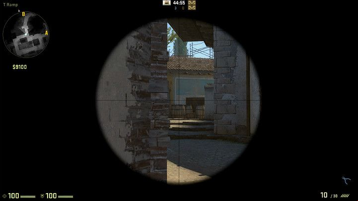 Moving from the Terrorist Spawn Zone to the Banana, you will have a clear view of the barrels where you can often spot hiding enemies - Inferno | Tournament Maps in CS GO - Tournament Maps in Counter Strike: Global Offensive - CS GO Game Guide