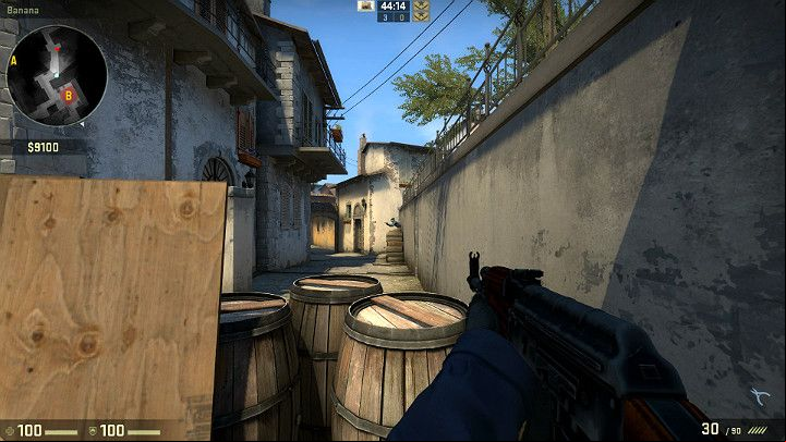 Lets go back to the position behind the barrels, which is visible from the ramp by the Terrorist Spawn Zone - Inferno | Tournament Maps in CS GO - Tournament Maps in Counter Strike: Global Offensive - CS GO Game Guide