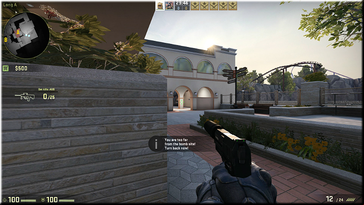 Opponents may appear in the age up in the distance - Mission 16 - Thrill - Beauty Shots - Missions - CS GO Game Guide