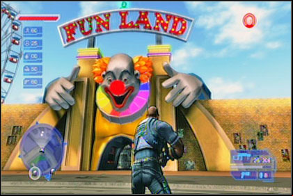 Here you will find a lot of agility orbs which will help you boost your skills. - Los Muertos - Crackdown - Game Guide and Walkthrough