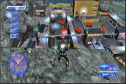Once you finish, jump into water and swim around the island to get to the east side of it - Wiktor Rabotnikov - Volk - Crackdown - Game Guide and Walkthrough