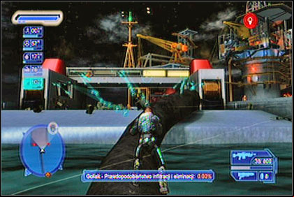 Using the pipes, run to the biggest part of construction - Vladimir Golyak - Volk - Crackdown - Game Guide and Walkthrough