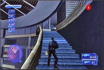 There you'll find the office of the mad scientist - Dr Baltazar Czernenko - Shai-Gen - Crackdown - Game Guide and Walkthrough