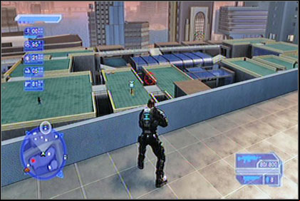 You will find the entrance aside the tunnel - Mrs. Timbol - Shai-Gen - Crackdown - Game Guide and Walkthrough