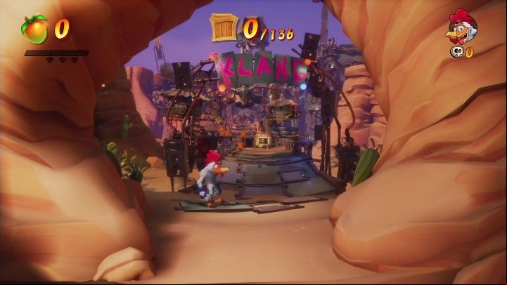You can get 136 boxes on the Crash Compactor map - Crash 4: Crash Compactor walkthrough - The Hazardous Wasted, 2084 - Crash 4 Guide, Walkthrough
