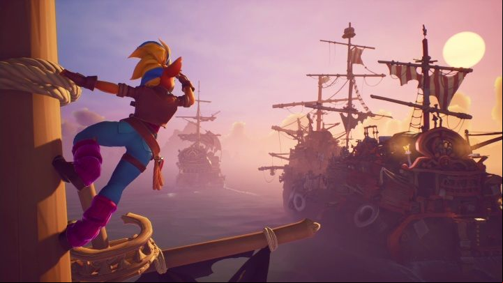 Let's start with the fact that on this level you play a different character than usual - Crash 4: Hook, Line and Sinker walkthrough - Salty Wharf, 1717 - Crash 4 Guide, Walkthrough