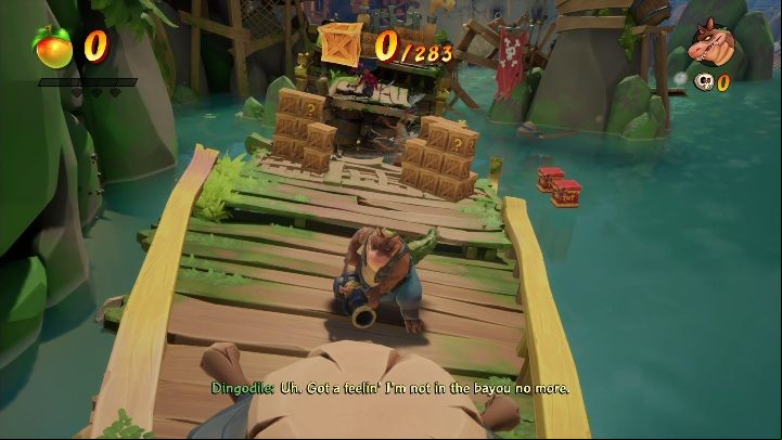 There are 283 boxes on Thar He Blows - Crash 4: Thar He Blows! walkthrough - Salty Wharf, 1717 - Crash 4 Guide, Walkthrough