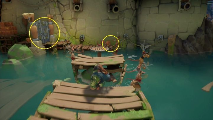 At the end of the road, there's another part of the map to open - Crash 4: Thar He Blows! walkthrough - Salty Wharf, 1717 - Crash 4 Guide, Walkthrough
