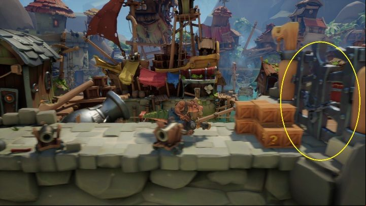 There is another age to be opened at the top - Crash 4: Thar He Blows! walkthrough - Salty Wharf, 1717 - Crash 4 Guide, Walkthrough