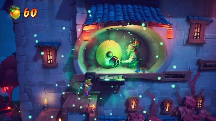 There is one other mechanic to watch out for on this map - Crash 4: Draggin On walkthrough - Tranquility Falls, 1402 - Crash 4 Guide, Walkthrough