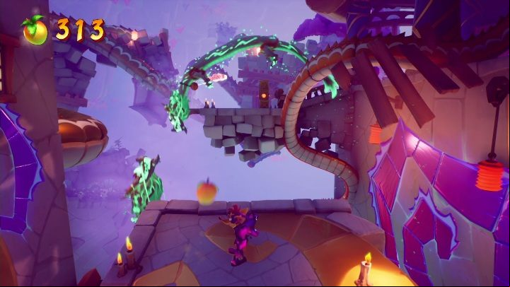 The farther we go, the harder it gets - Crash 4: Off-Balance walkthrough - Tranquility Falls, 1402 - Crash 4 Guide, Walkthrough