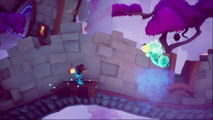 The penultimate step of this level may seem difficult, but it is not - Crash 4: Off-Balance walkthrough - Tranquility Falls, 1402 - Crash 4 Guide, Walkthrough