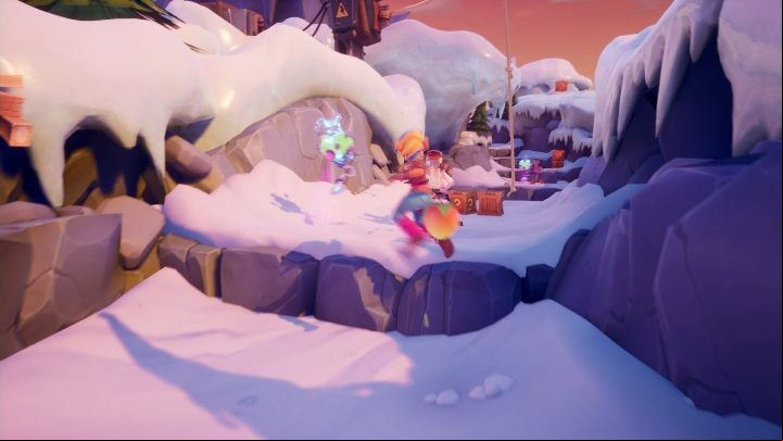 Let's start with the fact that on this level you play a different character than usual - Crash 4: Building Bridges walkthrough - The 11th Dimension - Crash 4 Guide, Walkthrough