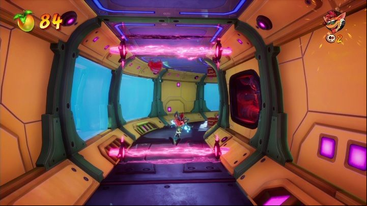 Your next task will be to by the lasers - Crash 4: Out for Launch walkthrough - Bermugulas Orbit, ??? - Crash 4 Guide, Walkthrough