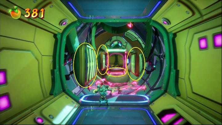 Another wall-hopping - Crash 4: Out for Launch walkthrough - Bermugulas Orbit, ??? - Crash 4 Guide, Walkthrough