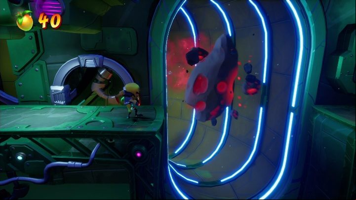 When you see the chasms, don't worry - Crash 4: Shipping Error walkthrough - Bermugulas Orbit, ??? - Crash 4 Guide, Walkthrough
