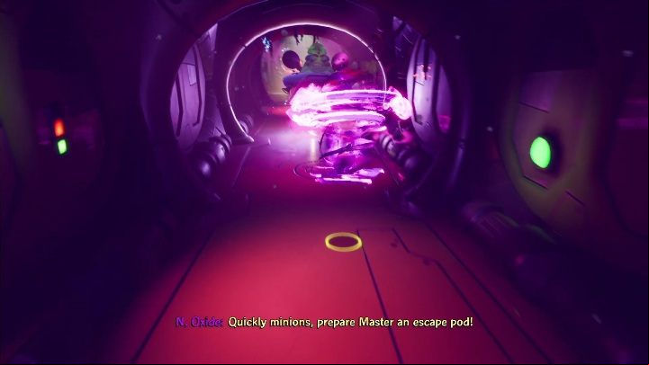 You've got a couple of opponents in front of you before the end - Crash 4: Stowing Away walkthrough - Bermugulas Orbit, ??? - Crash 4 Guide, Walkthrough