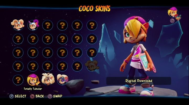 How to unlock: the digital version - Crash 4: Coco skins - list, how to unlock? - Heroes skins - Crash 4 Guide, Walkthrough