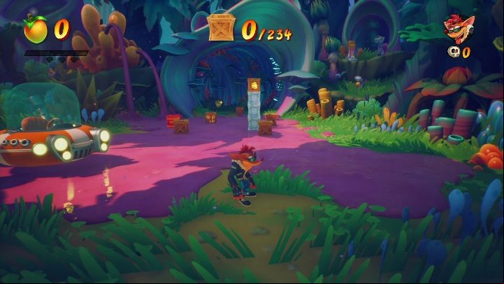 There are 234 crates to smash in Crash Landed - Crash 4: Crash Landed walkthrough - Bermugulas Orbit, ??? - Crash 4 Guide, Walkthrough