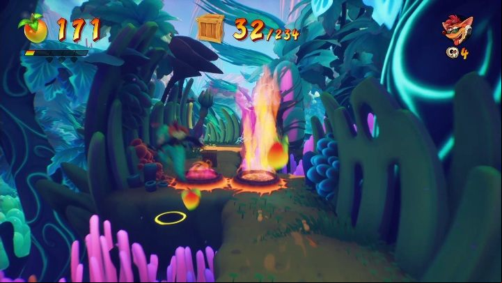 It's almost over - time for another dinosaur sequence - Crash 4: Crash Landed walkthrough - Bermugulas Orbit, ??? - Crash 4 Guide, Walkthrough