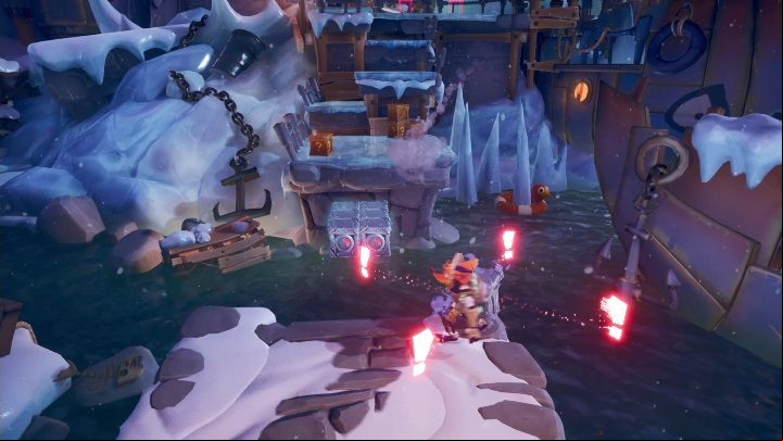 Do the same a few steps later - Crash 4: Snow Way Out - demo walkthrough - Demo walkthrough - Crash 4 Guide, Walkthrough