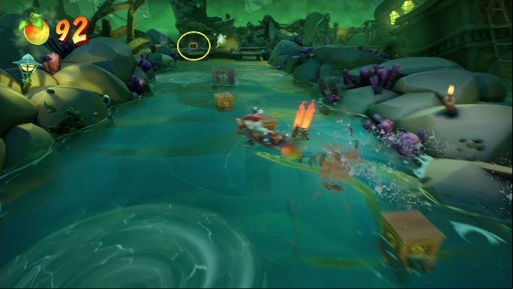 You'll find the tape right next to the bonus level, after the first boat ride - Crash 4: All Secret tapes - list, location - Secrets - Crash 4 Guide, Walkthrough