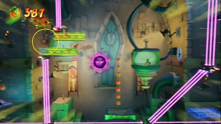 You'll get the tape at the end of the map, between the lasers - Crash 4: All Secret tapes - list, location - Secrets - Crash 4 Guide, Walkthrough
