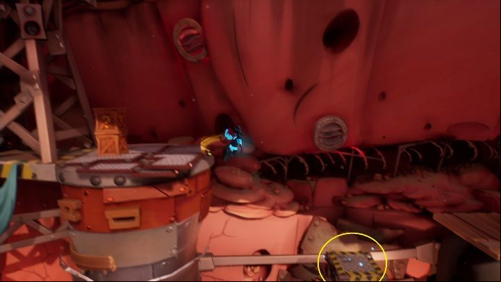 You can find the hidden gem at the end of the map - Crash 4: All Hidden Gems - list, location - Secrets - Crash 4 Guide, Walkthrough