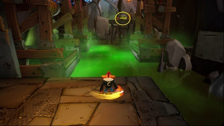 The yellow point might already glow in your eyes - Crash 4: Secret stage - how to unlock? - Secrets - Crash 4 Guide, Walkthrough