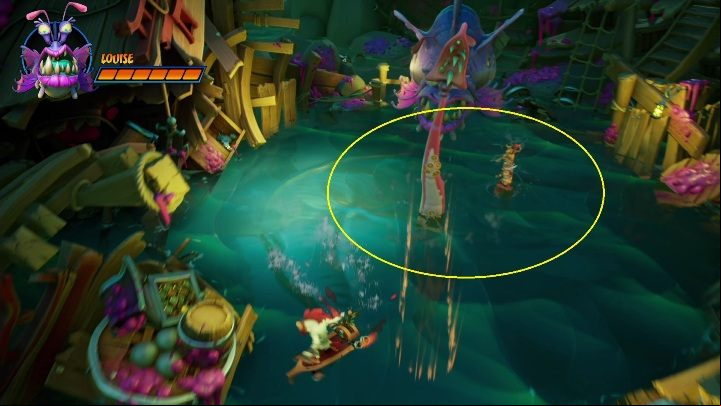 This boss has no stages or waves - Crash 4: Louise boss fight - how to beat? - Bosses - Crash 4 Guide, Walkthrough