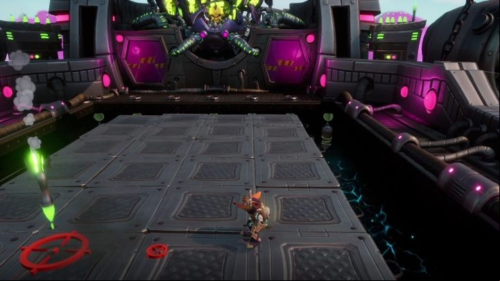 The final challenge, a mix of rockets, waves, and falling terrain - Crash 4: Neo Cortex boss fight - how to beat? - Bosses - Crash 4 Guide, Walkthrough