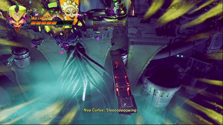 Time for a time-slowing mask - Crash 4: Neo Cortex, final battle - how to beat? - Bosses - Crash 4 Guide, Walkthrough