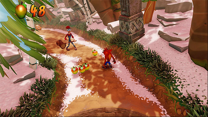 Continue moving forward - Diggin It | Crash Bandicoot 2 | Levels - Crash Bandicoot 2 - Alpine Warp Room - Crash Bandicoot N. Sane Trilogy Game Guide