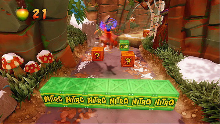 Some beehives are situated in problematic places - Bee-Having | Crash Bandicoot 2 | Levels - Crash Bandicoot 2 - Alpine Warp Room - Crash Bandicoot N. Sane Trilogy Game Guide