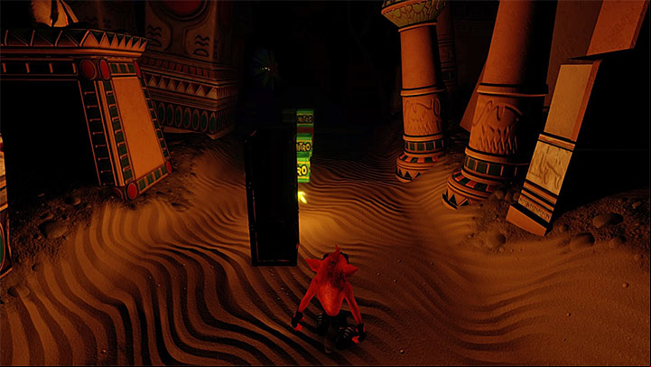 Right after you go past the blue platform on the main path, you will reach a stack of crates shown in the above screenshot - Bug Lite | Crash Bandicoot 3 | Levels - Crash Bandicoot 3 - Future location - Crash Bandicoot N. Sane Trilogy Game Guide