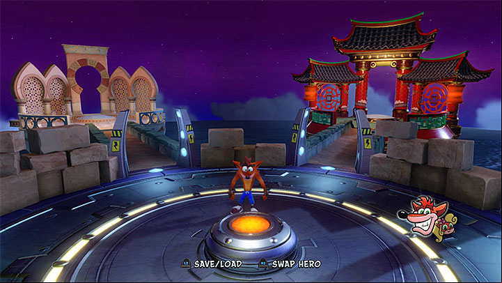 After you have obtained, at least, 5 relics, return to the main hub where you choose stages - Stages 26-30 | Crash Bandicoot 3 | Secret Levels - Crash Bandicoot 3 - Secret levels - Crash Bandicoot N. Sane Trilogy Game Guide