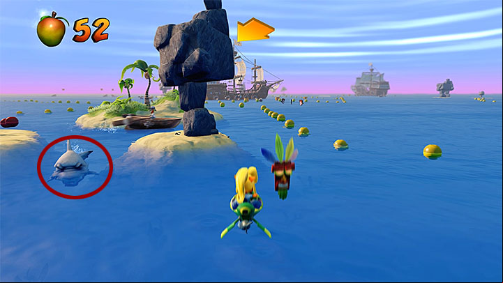 Move on and make sure that you have collected an Aku Aku mask from one of the crates - Tell No Tales | Crash Bandicoot 3 | Levels - Crash Bandicoot 3 - Egyptian location - Crash Bandicoot N. Sane Trilogy Game Guide