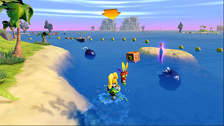 In the next part of this stage, you should watch out for a sailor with anchor again - Tell No Tales | Crash Bandicoot 3 | Levels - Crash Bandicoot 3 - Egyptian location - Crash Bandicoot N. Sane Trilogy Game Guide