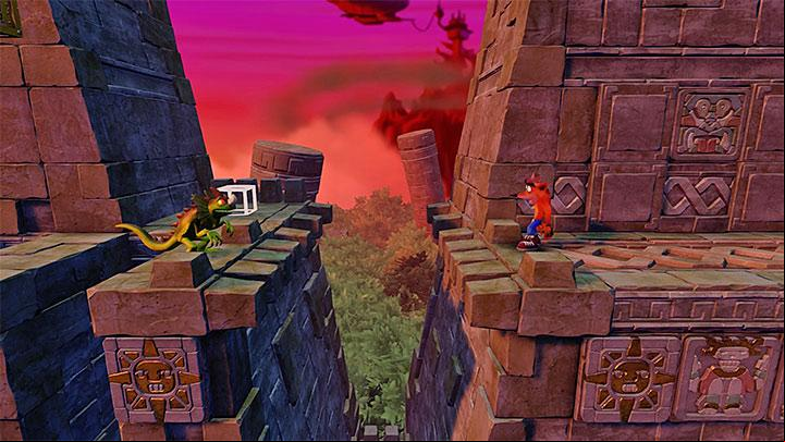 Soon, you should reach the portal that will take you to Tawenas bonus round - The Lost City | Wumpa Island | Levels - Crash Bandicoot - Wumpa Island - Crash Bandicoot N. Sane Trilogy Game Guide