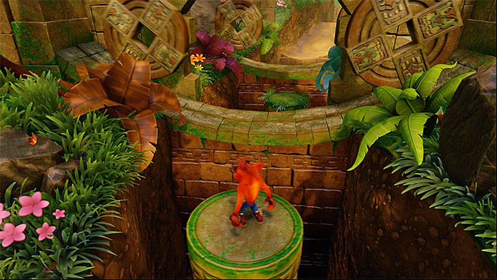 As the name of the level suggests, one of most common encountered threats in this level are giant rolling stone blocks - Rolling Stones | N. Sanity Island | Levels - Crash Bandicoot - N. Sanity Island - Crash Bandicoot N. Sane Trilogy Game Guide