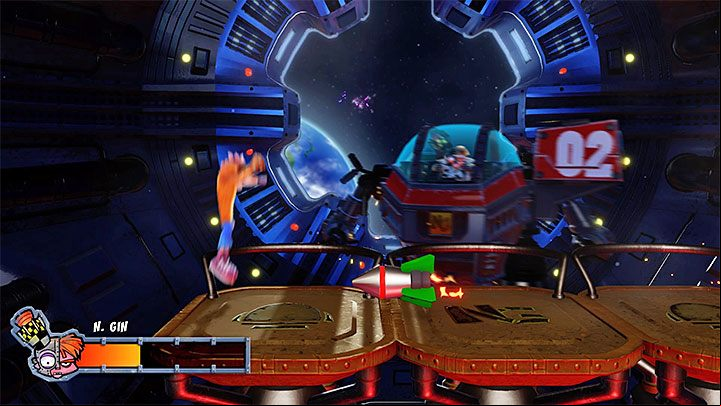 After the mech has lost one of its launcher, its basic attack changes - Mech Wrecked | Crash Bandicoot 2 Trophy Guide - Crash Bandicoot 2: Cortex Strikes Back - Crash Bandicoot N. Sane Trilogy Game Guide
